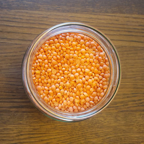 Luomu punainen linssi 500g