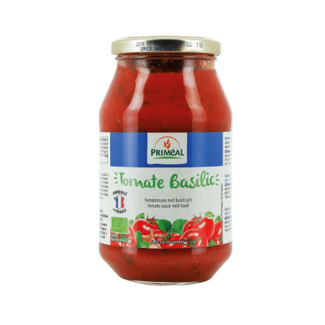 Luomu tomaatti-basilikakastike 510g